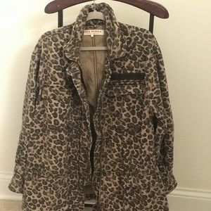 Free People military jacket